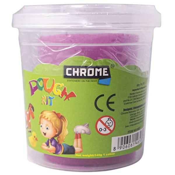 Chrome Single Colour Play Dough Bucket JioMart