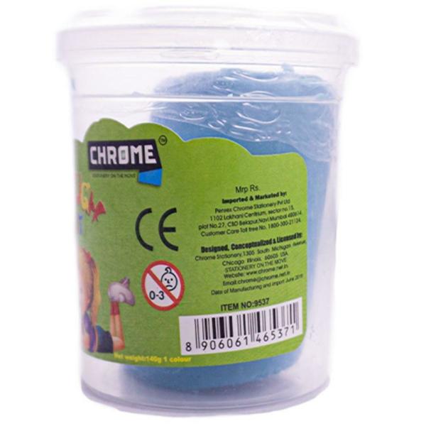 Chrome Single Colour Play Dough Bucket JioMart