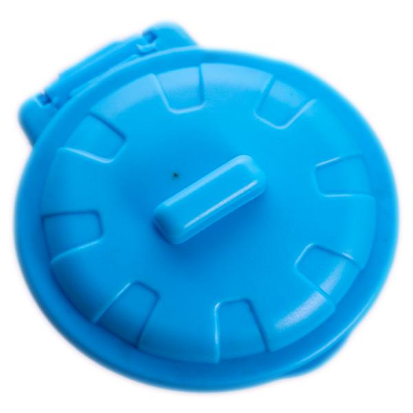 Chrome Blue Plastic Trash Can 200 ml JioMart