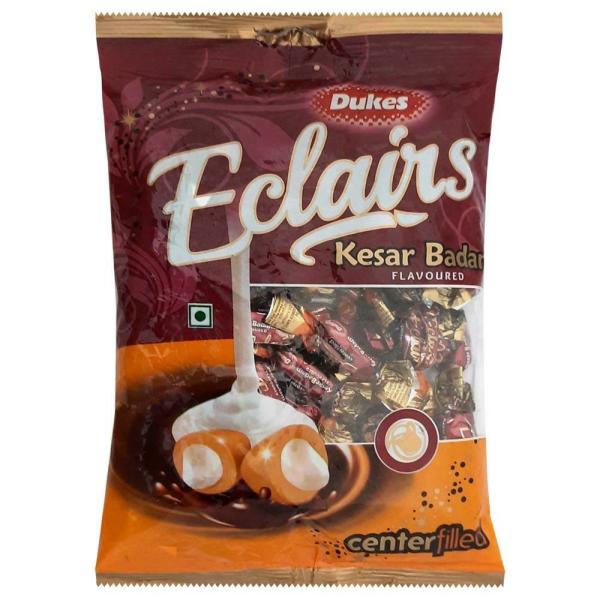 Dukes Kesar Badam Flavoured Eclairs Toffee 200 g JioMart