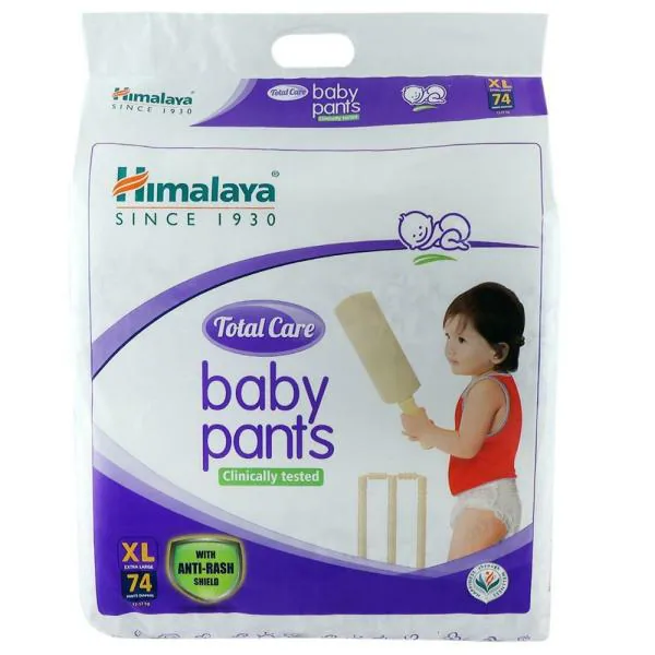 Himalaya Total Care Baby Pants (XL) 74 count (12 17 kg) JioMart