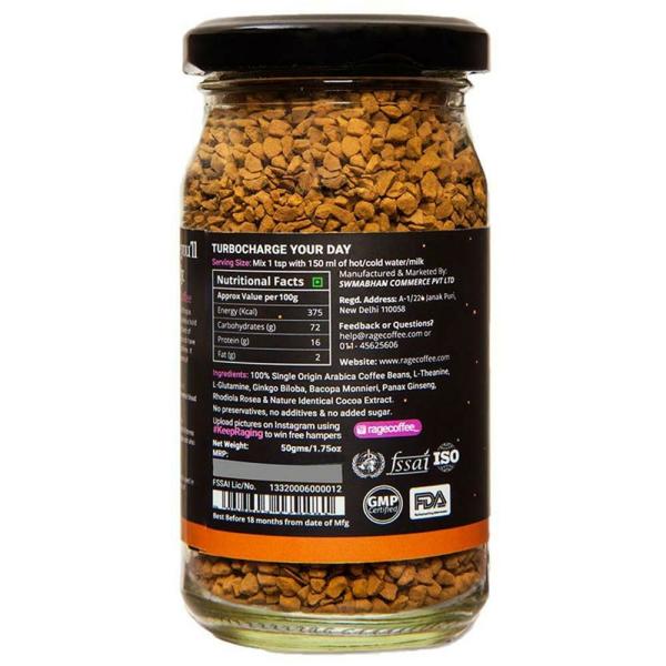 Rage Dark Chocolate Flavour Instant Coffee 50 g JioMart