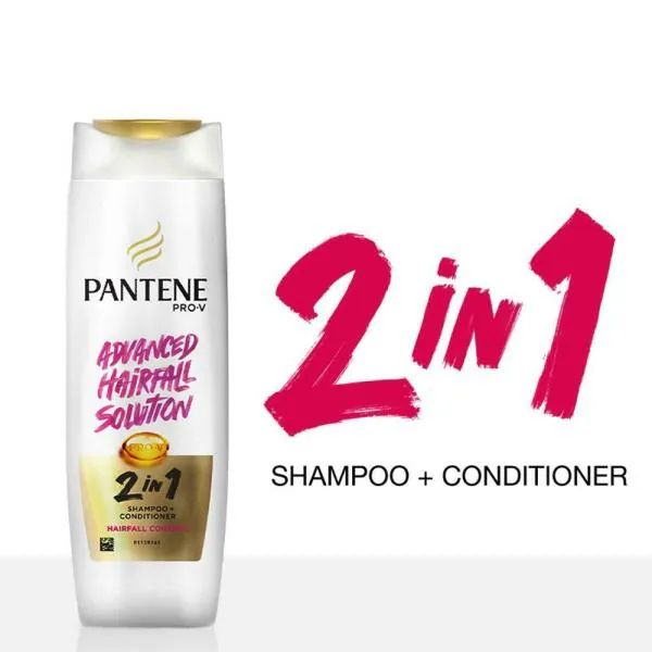 Pantene Advanced Hairfall Solutions 2 In 1 Shampoo + Conditioner 180 ml