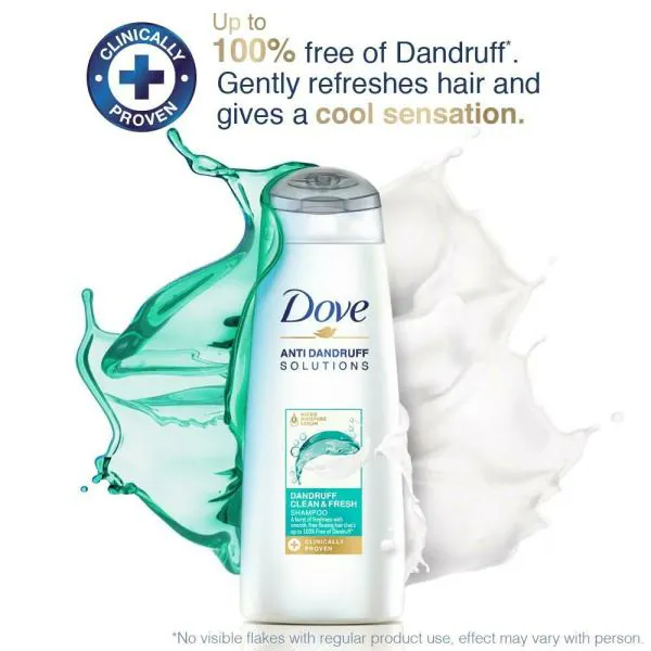 Dove Anti Dandruff Solutions Clean & Fresh Shampoo 650 ml JioMart