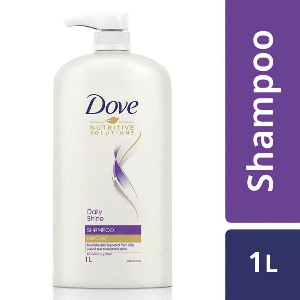 Dove Nutritive Solutions Daily Shine Shampoo 1 L JioMart