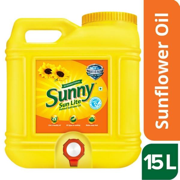 Sunny Sun Lite Refined Sunflower Oil 15 L JioMart