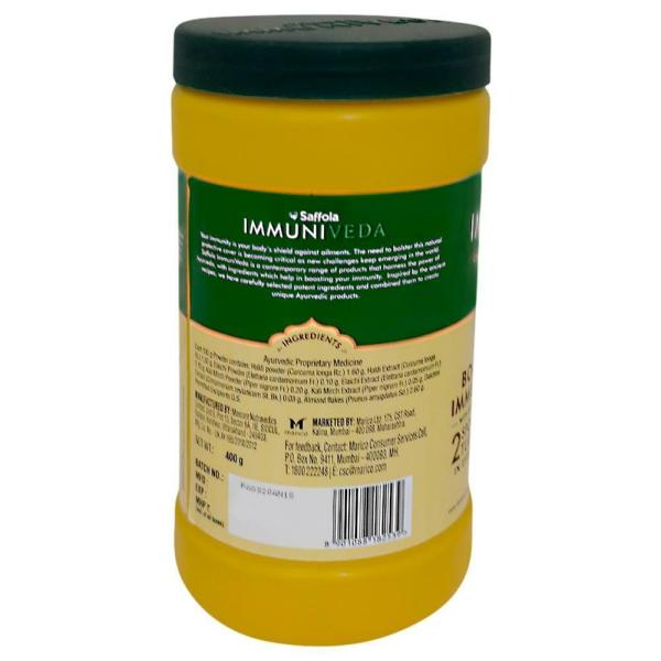 Saffola Immuniveda Golden Turmeric Milk Mix 400 g JioMart