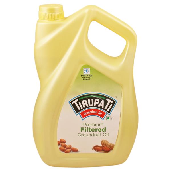 Tirupati Premium Filtered Groundnut Oil 5 L JioMart