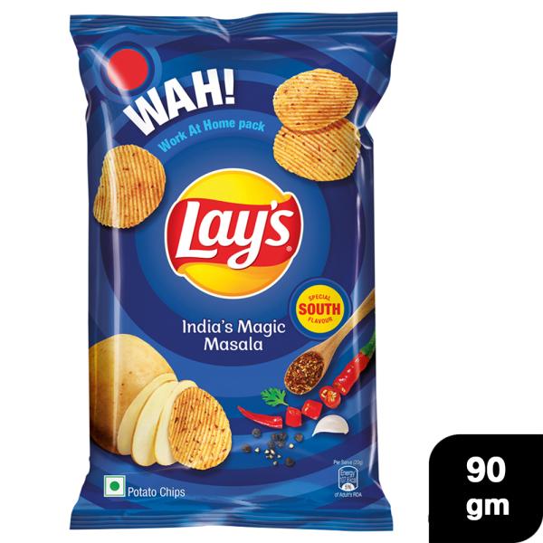 Lay's India's Magic Masala Potato Chips 90 g JioMart