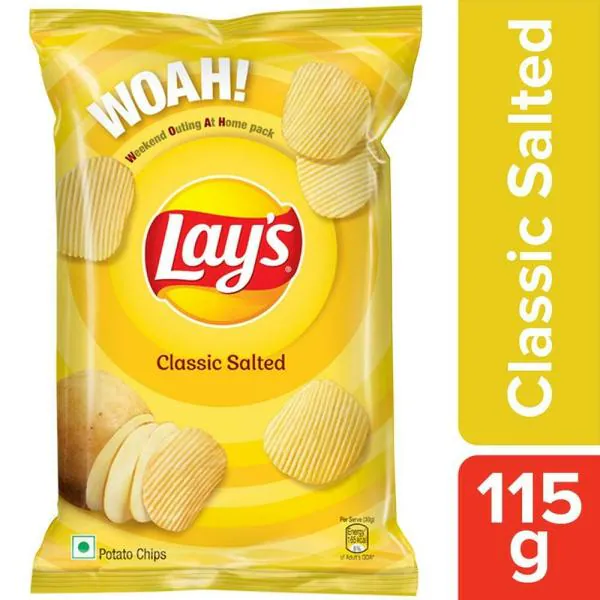 Lay`s Classic Salted Potato Chips 115 g JioMart