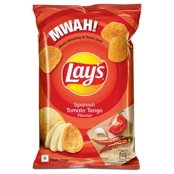 Lay's Spanish Tomato Tango Potato Chips 104 g JioMart