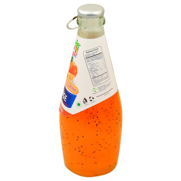 Coco Royal Basil Seed Orange Drink 290 ml JioMart