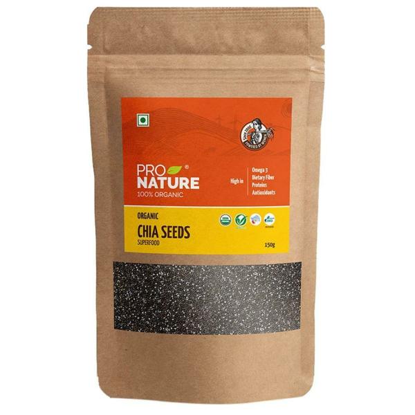 Pro Nature Organic Chia Seeds 150 g JioMart