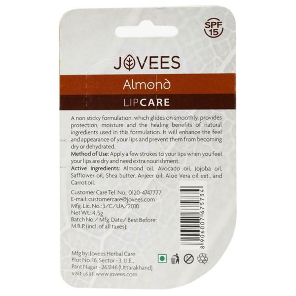 Jovees Almond Lip Care 4.5 g JioMart