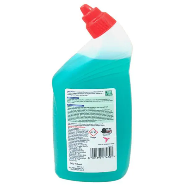 Harpic Organic Active Fresh Floral Disinfectant Toilet Cleaner 500 ml