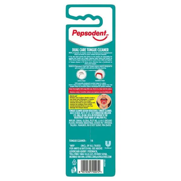 Pepsodent Dual Care Tongue Cleaner JioMart