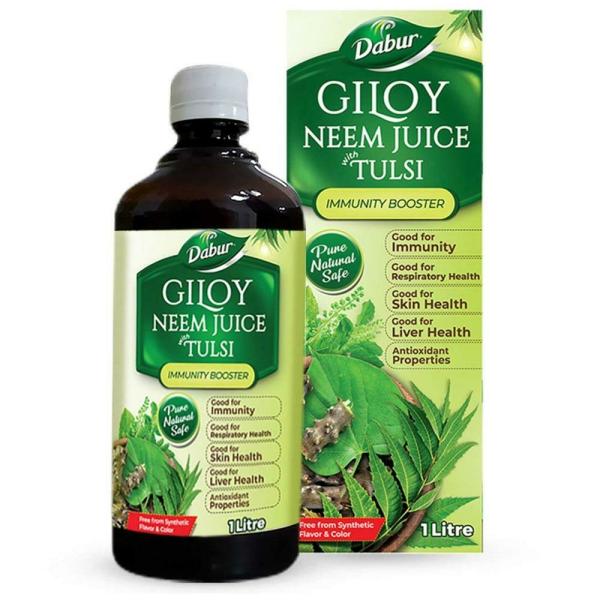 Dabur Giloy Neem Juice with Tulsi 1 L JioMart