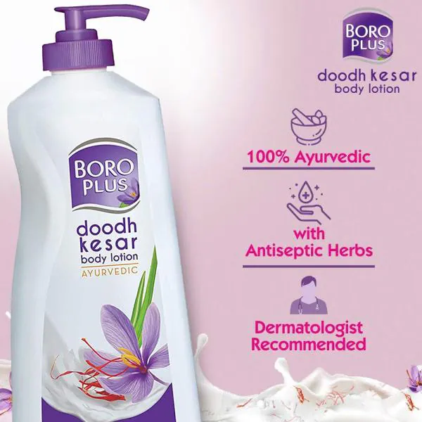 Boro Plus Doodh Kesar Ayurvedic Body Lotion 400 ml JioMart