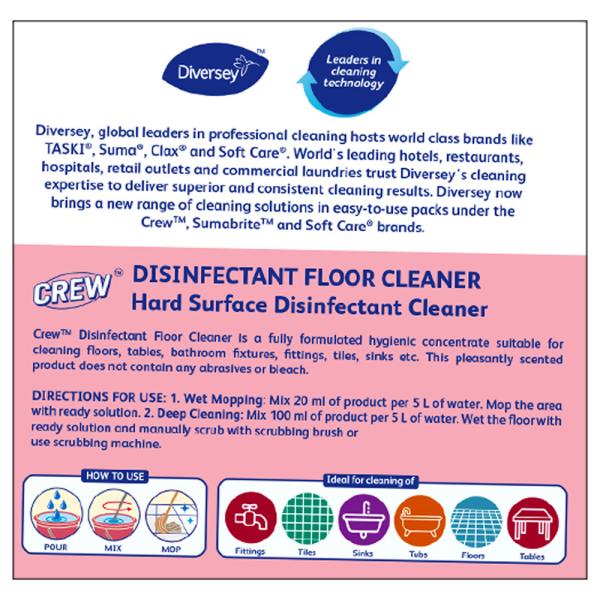 Crew Disinfectant Floor Cleaner 1 L JioMart