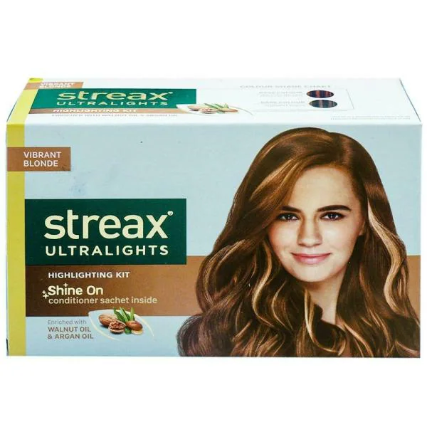 Streax Ultralights Vibrant Blonde Highlighting Kit (20 g + 20 ml) - JioMart