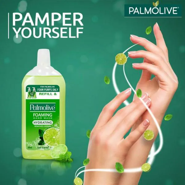 Palmolive Hydrating Lime & Mint Foaming Hand Wash 500 ml JioMart