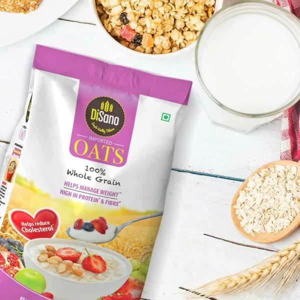 Disano 100 Whole Grain Oats 1 Kg JioMart