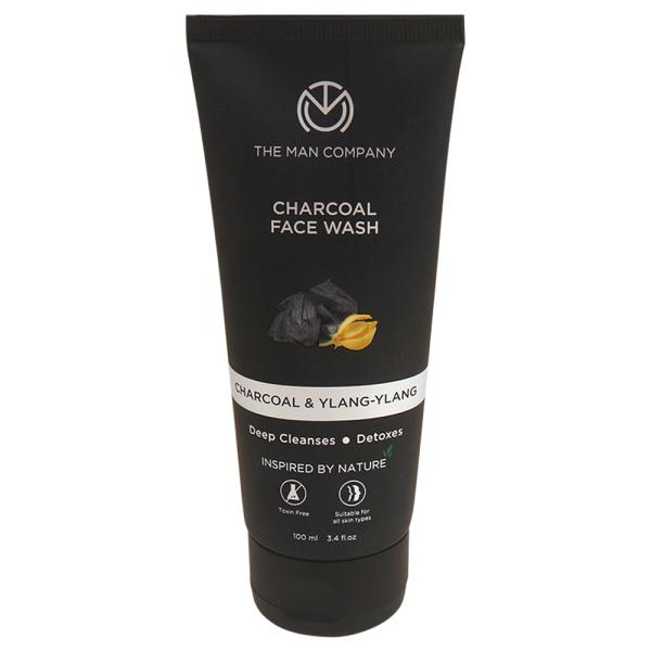 The Man Company Charcoal Ylang Ylang & Argan Face Wash 100 ml JioMart