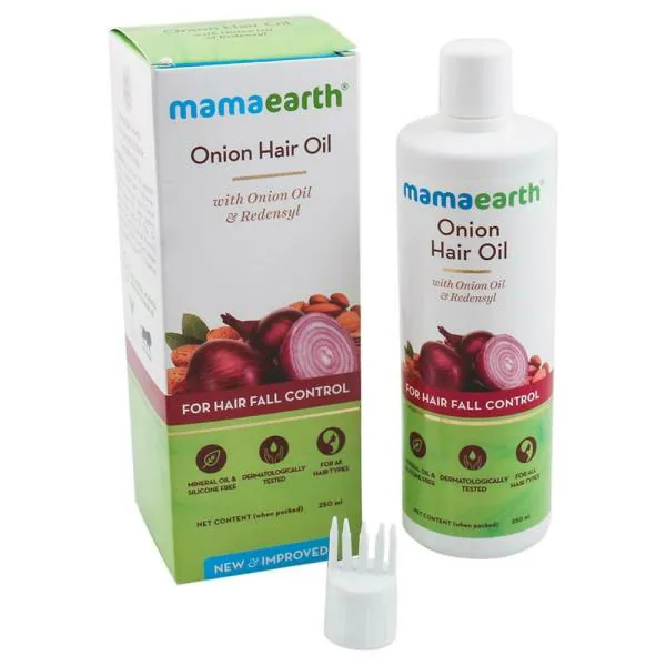 Mamaearth Hair Fall Control Onion Hair Oil 250 ml JioMart