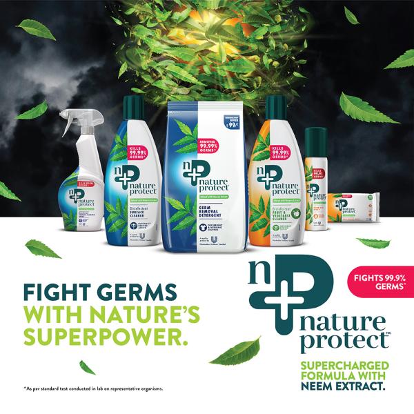 Nature Protect Germ Removal Detergent Powder 1 kg JioMart