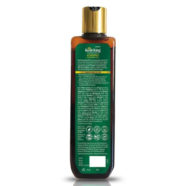 Kesh King Ayurvedic Onion Oil AntiHairfall Hair Growth Oil 200 ml