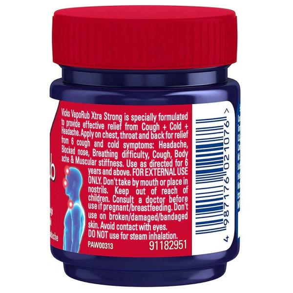 Vicks VapoRub Xtra Strong Pain Relief Balm 50 ml JioMart