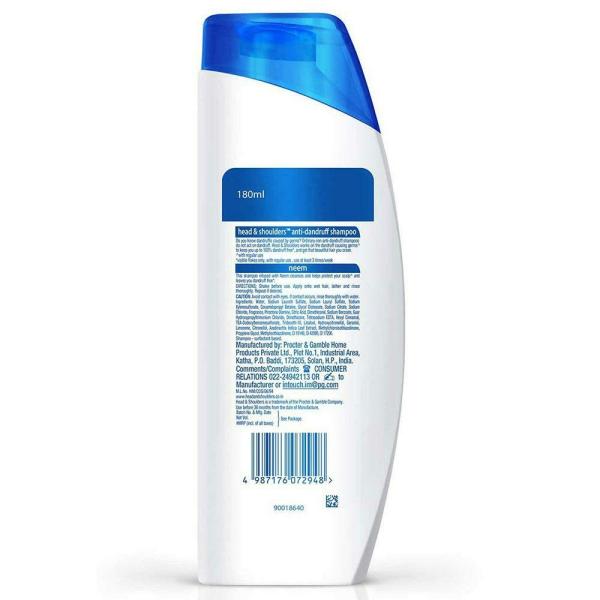 Head & Shoulders Neem AntiDandruff Shampoo 180 ml JioMart