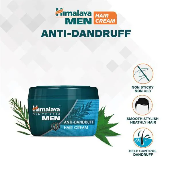 Himalaya Men Anti-Dandruff Hair Cream 100 g - JioMart