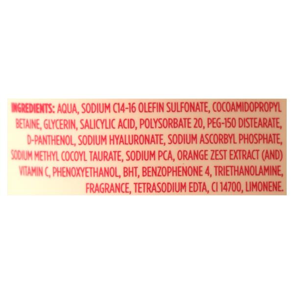 Charmis Deep Radiance Vitamin C Hyaluronic and Salicylic Acid Face Wash