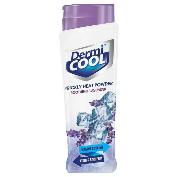 Dermicool Soothing Lavender Prickly Heat Powder 150 g (Free Dettol Cool