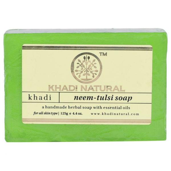 Khadi Natural Neem Tulsi Soap 125 g JioMart