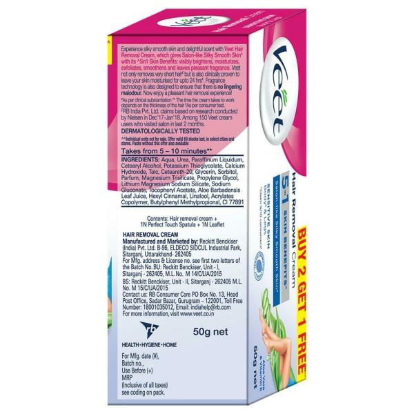 Veet 5 in 1 Skin Benefits Body & Legs Hair Removal Cream for Sensitive