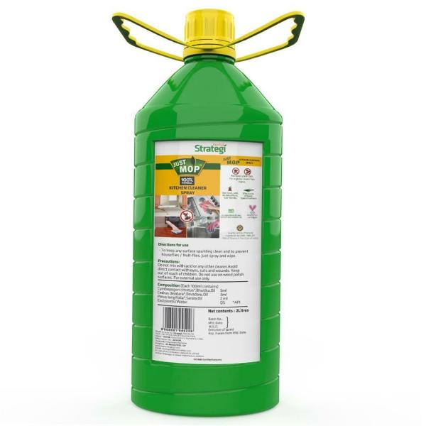 Herbal Strategi Just Mop Kitchen Cleaner Spray 2 L JioMart