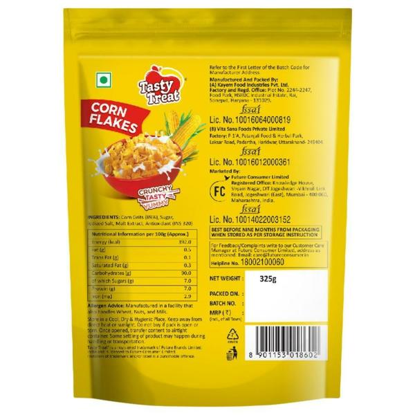 Tasty Treat Corn Flakes 325 g JioMart