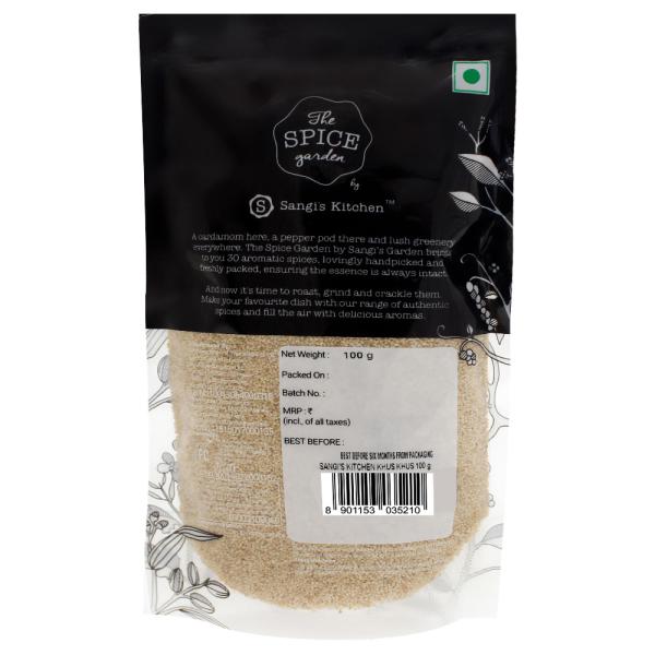 Sangi's Kitchen Khuskhus (Poppy Seeds) 100 g JioMart