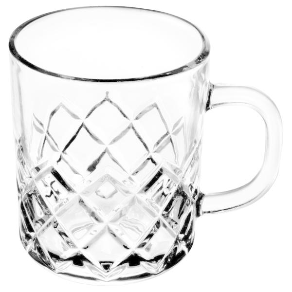 Soogo Mellisa Glass Juice Mug 240 ml (Set of 6) JioMart