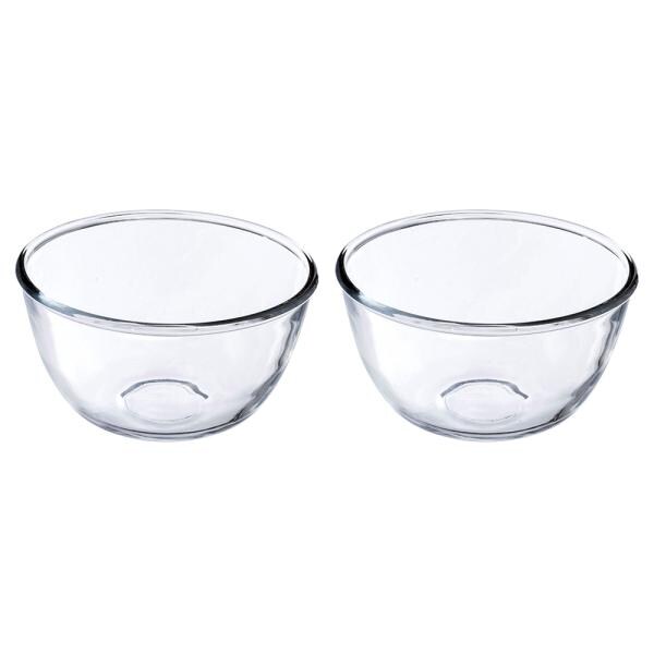 Sanjeev Kapoor Alberta Glass Mixing Bowl 1500 ml (2 pcs) JioMart