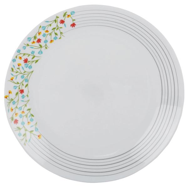 Cello Zarah Garden White Opalware Dinner Set 10 pcs JioMart