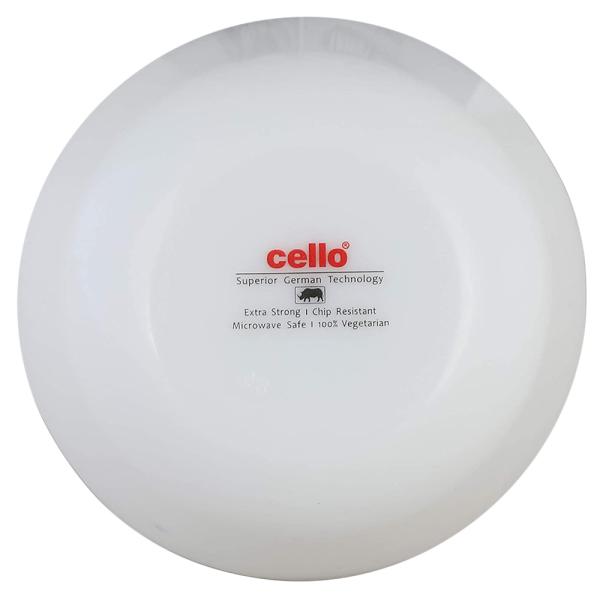 Cello Zarah White Opalware Veg Bowl 165 ml JioMart