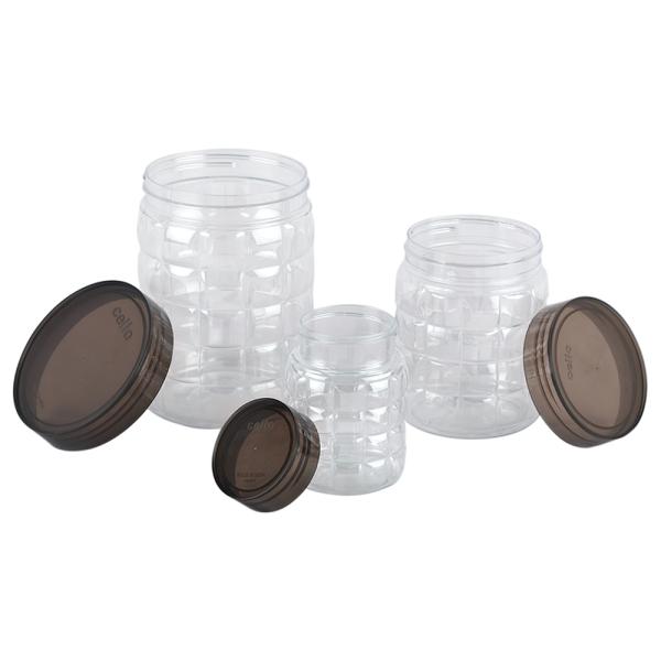 Cello Square Mate Plastic Container Set (18 pcs) JioMart