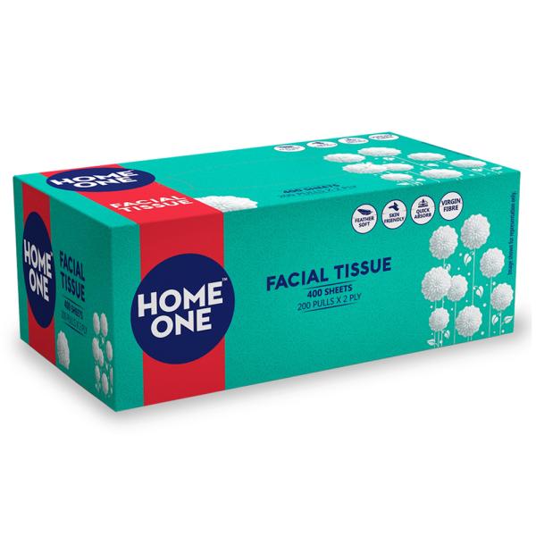 Home One 2 Ply Facial Tissues 200 pcs JioMart