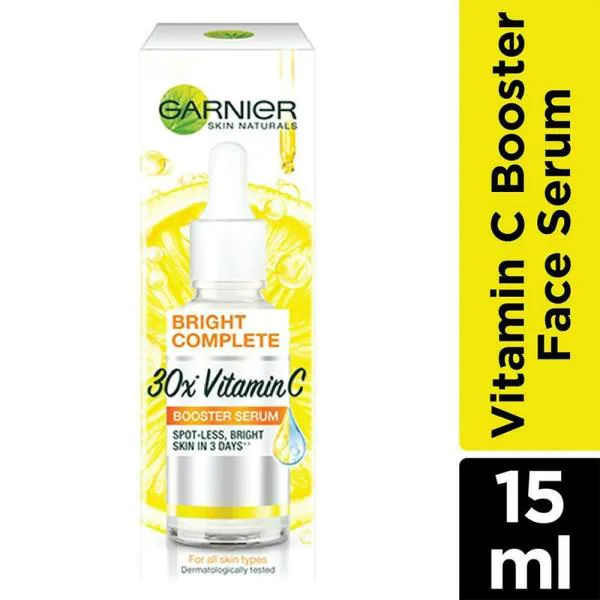 Garnier Bright Complete 30X Vitamin C Booster Serum 15 ml JioMart