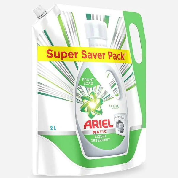 Ariel Matic Front Load Liquid Detergent Pouch Pack 2 L JioMart