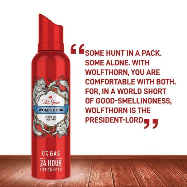 Old Spice Wolfthorn Deodorant Body Spray 140 ml JioMart