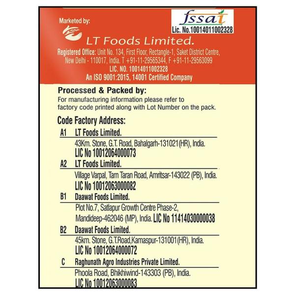 Daawat Devaaya Biryani Basmati Rice 5 kg JioMart